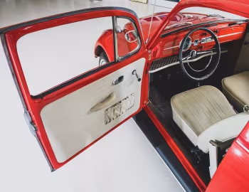 Interior 1967 Volkswagen 1500 Deluxe 2-door Sedan [North America] (Type 1) '1966–67