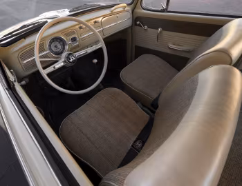Interior 1965 Volkswagen Deluxe 2-door Sedan [North America] '1964–65