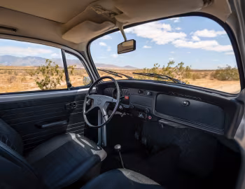 Interior 1977 Volkswagen Beetle Sedan [North America]
