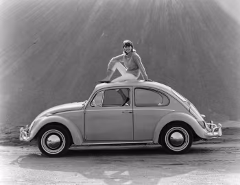 1965 Volkswagen Deluxe 2-door Sunroof Sedan [North America] (Type 1) '1964–65