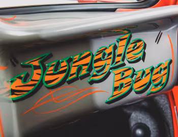 Interior 1971 Volkswagen Beetle "Jungle Bug" (1113063765)