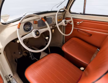 Interior 1956 Volkswagen 2-door Sedan "Driver Education" [North America] (Type 1)