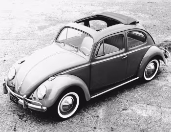 1958 Volkswagen 1200 Deluxe 2-door Sunroof Sedan [North America] (Type 1)