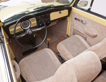 Panel frontal 1971 Volkswagen Model 1511 2-door Convertible [North America] (Type 1) '1970–71
