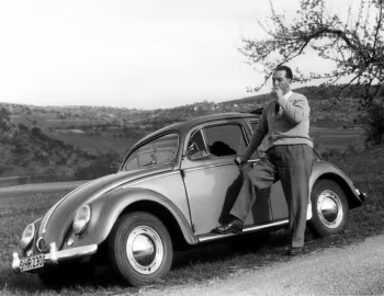 1958–59 Volkswagen 1200 2-door Sunroof Sedan [EU-spec] (Typ 1) '1957–59