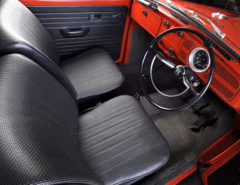 Interior 1971 Volkswagen Beetle 2-door Sedan [UK-spec] (Type 1) '1970–71