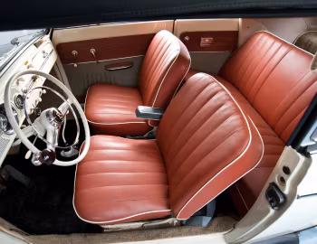 Interior 1959 Volkswagen 1200 2-door Cabriolet Convertible [North America] (Type 1) '08.1958–59