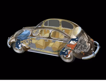 1953½–57 Volkswagen 2-door Sedan (Typ 1)