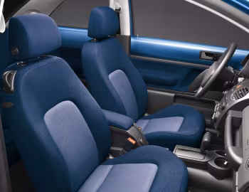 Interior 2004 Volkswagen New Beetle "Satellite Blue" [North America] '2004