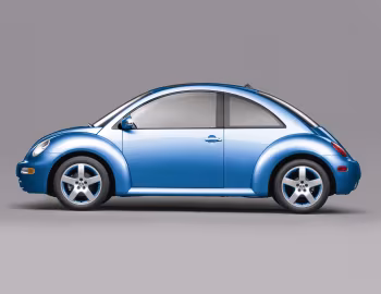 2004 Volkswagen New Beetle "Satellite Blue" [North America] '2004