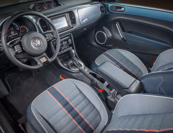 Interior Volkswagen Beetle Cabriolet "Denim" '2016
