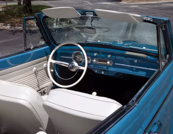 Interior 1963 Volkswagen Beetle Cabriolet [North America] (Type 1)