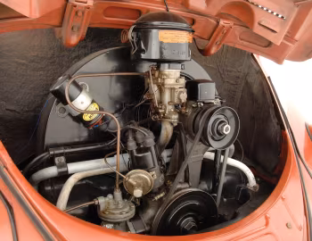 Bajo el capó 1957 Volkswagen Beetle Convertible [North America]