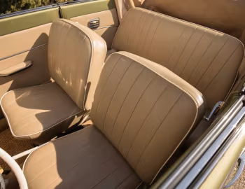Interior 1956 Volkswagen Beetle Convertible [North America] (Type 1)