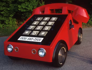 1975 Volkswagen Beetle Phone Car