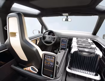 Interior Volkswagen Berlin Taxi Concept '2010
