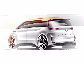 Скетч Volkswagen BUDD-e