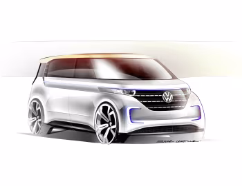 Скетч Volkswagen BUDD-e