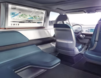 Interior Volkswagen BUDD-e '01.2016