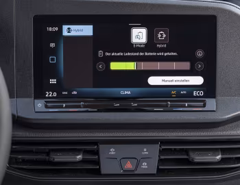 Interior Volkswagen Caddy Flexible eHybrid [Worldwide] '2024–pr.