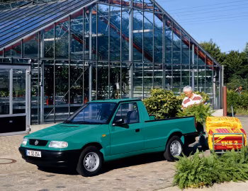 Volkswagen Caddy Pick-up (Typ 9U) '1996–2000