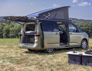 Volkswagen California Beach with Stuff Bubble Modular Furniture Concept (T7) '08.2026