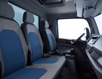 Interior Volkswagen e-Delivery 4×2 Prototype '10.2017