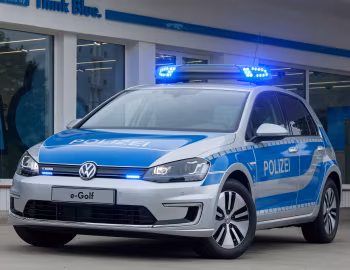 Volkswagen e-Golf Polizei '2014–17