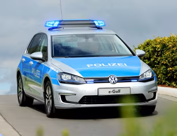 Volkswagen e-Golf Polizei '2014–17