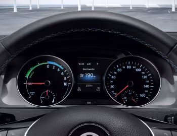 Комбинация приборов Volkswagen e-Golf [Worldwide] (Typ 5G) '2014–17