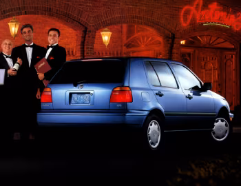 1992–97 Volkswagen Golf 5-door [North America] (Typ 1H) '1991–97