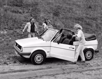 Volkswagen Golf Cabriolet [Worldwide] (Typ 155) '02.1979–08.1987