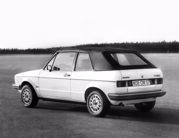 Volkswagen Golf Cabriolet [Worldwide] (Typ 155) '02.1979–08.1987
