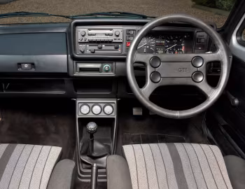 Interior Volkswagen Golf GTI Pirelli [UK-spec] (Typ 17) '1983