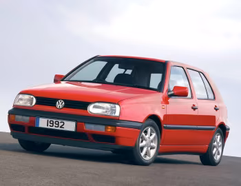 Volkswagen Golf 5-door [UK-spec] (Typ 1H) '1991–97