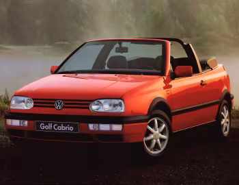 Volkswagen Golf Cabriolet [Worldwide] (Typ 1E) '09.1993–12.1997