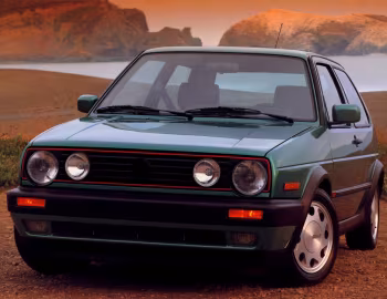 1988–92 Volkswagen Golf GT 3-door [North America] (Typ 1G) '1987–92