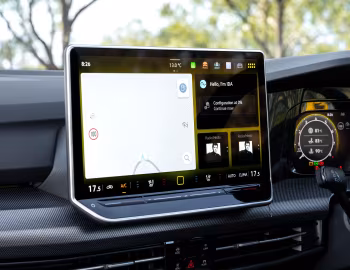 Interior Volkswagen Golf GTI [Australia] '2025–pr.