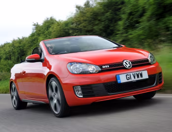 Volkswagen Golf GTI Cabriolet [UK-spec] (Typ 5K) '2012–15