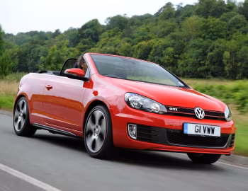 Volkswagen Golf GTI Cabriolet [UK-spec] (Typ 5K) '2012–15