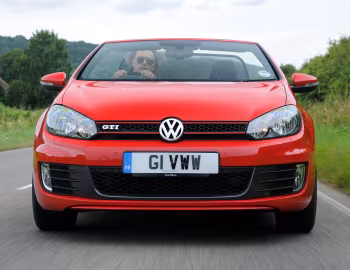 Volkswagen Golf GTI Cabriolet [UK-spec] (Typ 5K) '2012–15