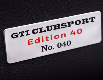 Volkswagen Golf GTI Clubsport "Edition 40" 3-door [UK-spec] (Typ 5G) '2016