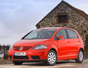 Volkswagen Golf Plus BlueMotion [UK-spec] (Typ 1KP) '2005–08