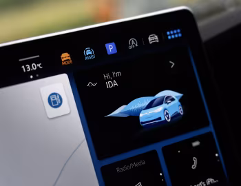 Interior Volkswagen Golf R-Line [UK-spec] '2024–pr.