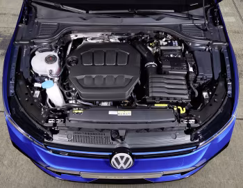 Bajo el capó Volkswagen Golf R [Worldwide] '2024–pr.