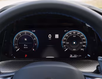 Tableau de bord 2025–pr. Volkswagen Golf R "Black Edition" [North America] '2025–pr.