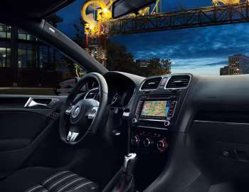 Interior 2010–13 Volkswagen GTI 3-door [North America] (Typ 5K) '2009–13
