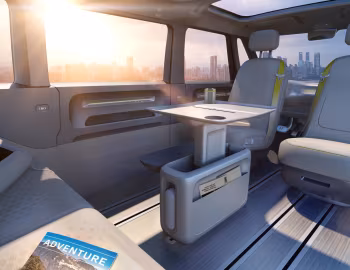 Интерьер Volkswagen I.D. Buzz '01.2017