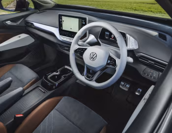 Interior Volkswagen ID.4 "1st" [UK-spec] '2021