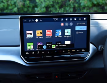 Interior Volkswagen ID.4 "Black Edition" [UK-spec] '2025–pr.